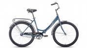 Велосипед 26' складной FORWARD SEVILLA 26 1.0 серый/серебро, 18,5' RBKW0RN61003